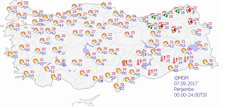 Son hava durumu fena İstanbul dahil 32 ile yağış geliyor saati de belli