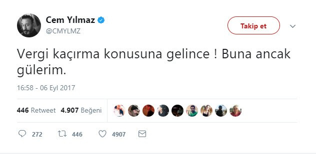 Cem Yılmaz Vergi kaçırıyor iddiasına yanıt verdi