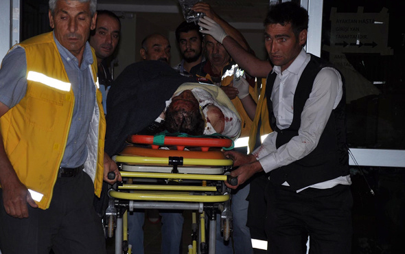 Yozgat'ta yolcu otobüsü devrildi ölü ve yaralılar var
