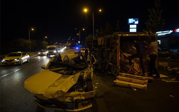 Başkentte trafik kazası: 2 yaralı