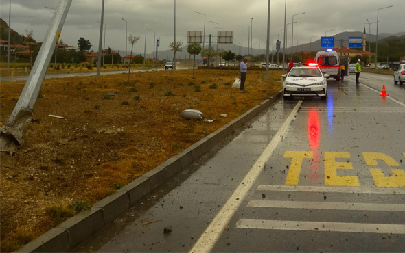 Çorum'da trafik kazası: 4 yaralı