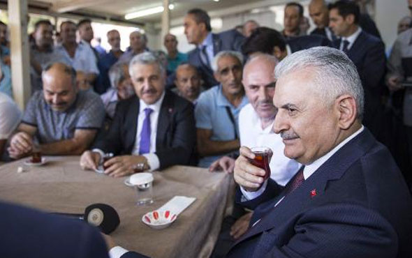 Başbakan Yıldırım'dan sürpriz ziyaret