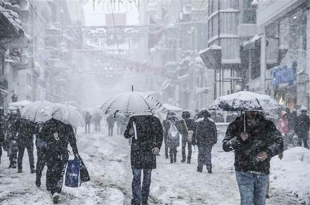 Hava durumu 10 Ocak hava raporu İstanbul'a kar ne zaman geliyor