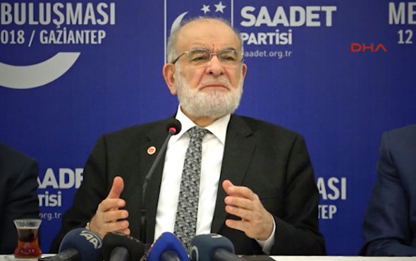 Saadet Partisi lideri Karamollaoğlu'ndan iddialı açıklama