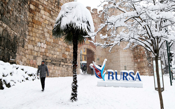 Bursa hava durumu meteoroloji kar alarmı verdi