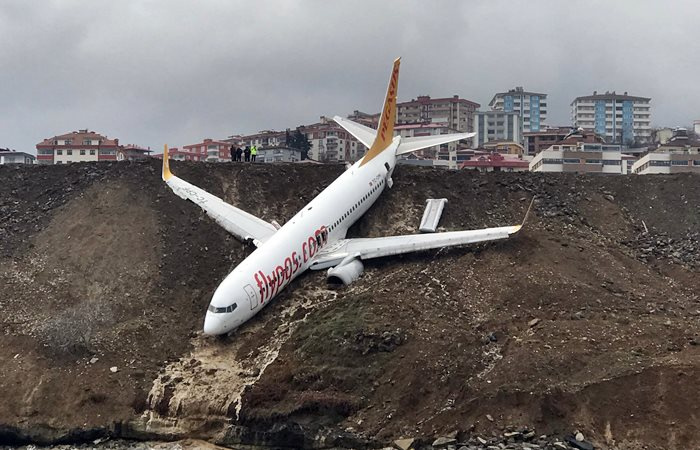 Trabzon'daki uçaktan kötü haber yavaş yavaş...