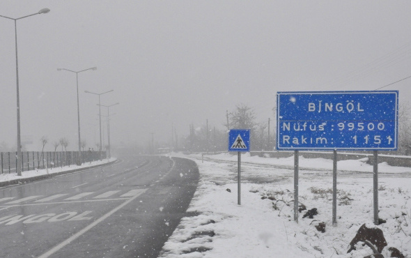 Bingöl'de kuvvetli kar yağışı 5 günün hava tahmini
