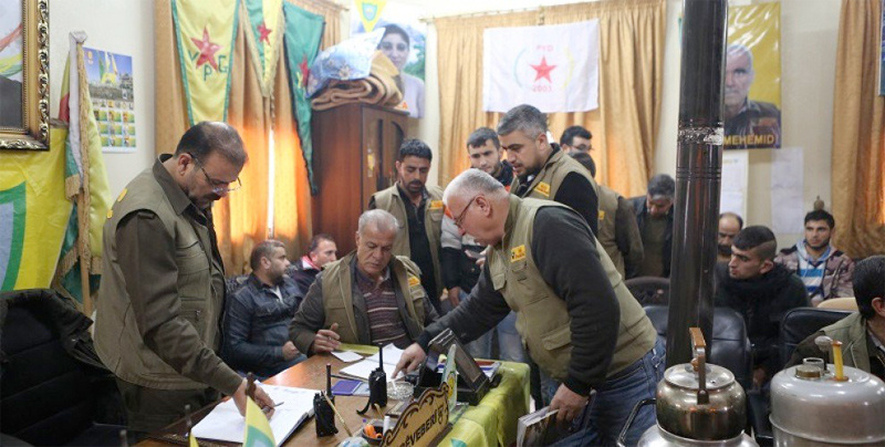 Yeni çekildi! İşte Afrin'de YPG'nin şok görüntüleri