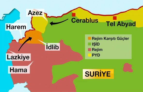 Tel Abyad nerede işte haritası! Türkiye'nin asıl istediği yer