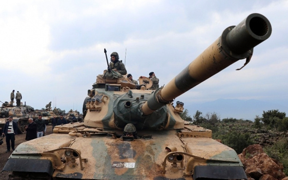 Türk askeri Afrin'de bu silahları kullanıyor dikkat çeken detay