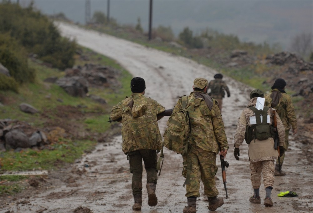 TSK vuruyor ÖSO ilerliyor Afrin'den yeni kareler