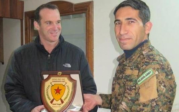 PKK'nın plaket verdiği ABD'liden ilginç Zeytin Dalı yorumu