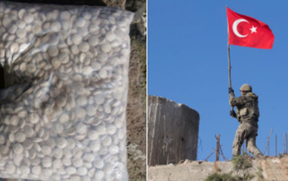 Burseya'dan PYD/PKK'nın uyuşturucuları çıktı