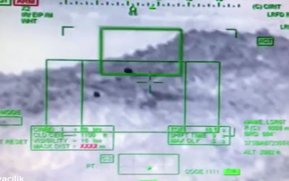 Atak helikopteri Afrin'de terörist avında!