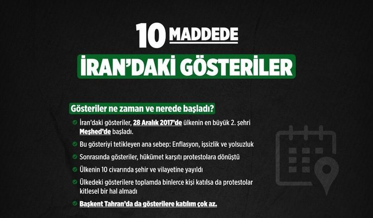 İran'da neler oluyor? Madde madde İran 'Gezi'si nedir?