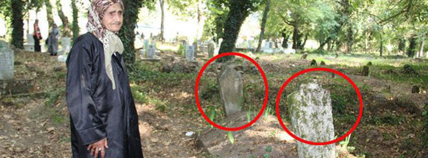 Çanakkale'deki bu mezar kendi kendine yer değiştiriyor