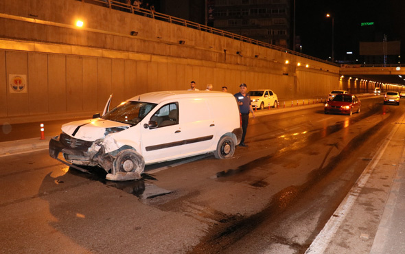 Adana’da trafik kazası: 2 yaralı