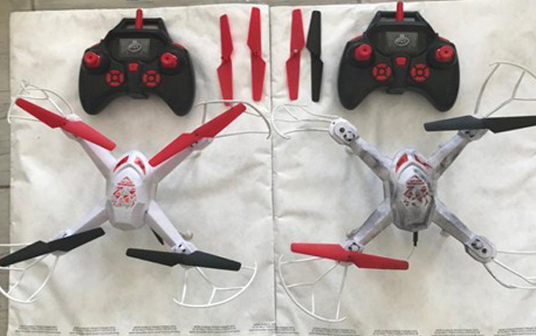 Diyarbakır'da PKK'ya ait iki drone ele geçirildi! Dikkat çeken forma