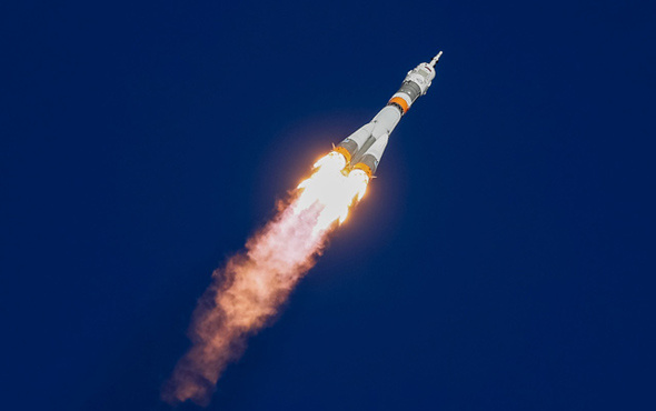 Rus Soyuz roketinin fırlatılışında kaza! 