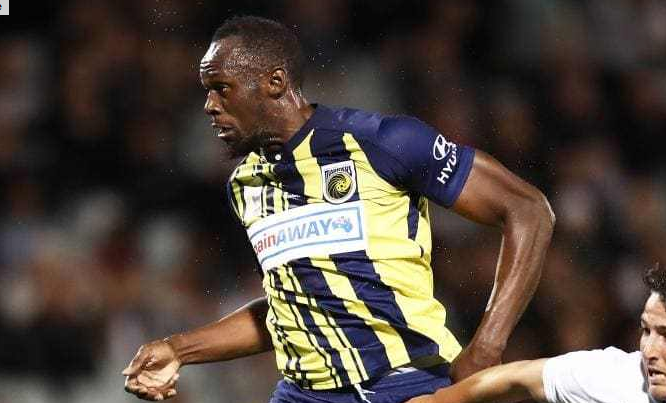 Usain Bolt profesyonel futbol kariyerinde ilk gollerini attı! Efsane hareketini yaptı