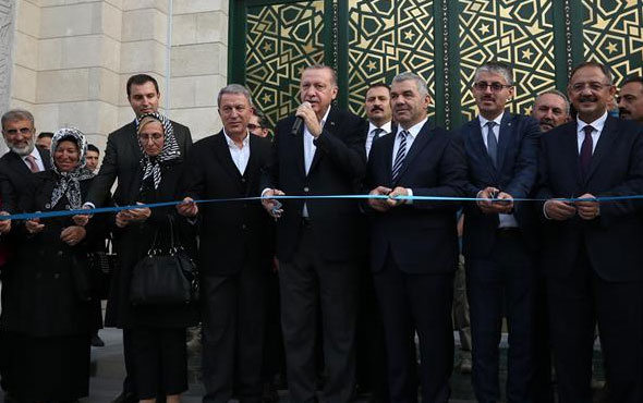 Orgeneral Hulusi Akar Cami ve Külliyesi açılışı yapıldı