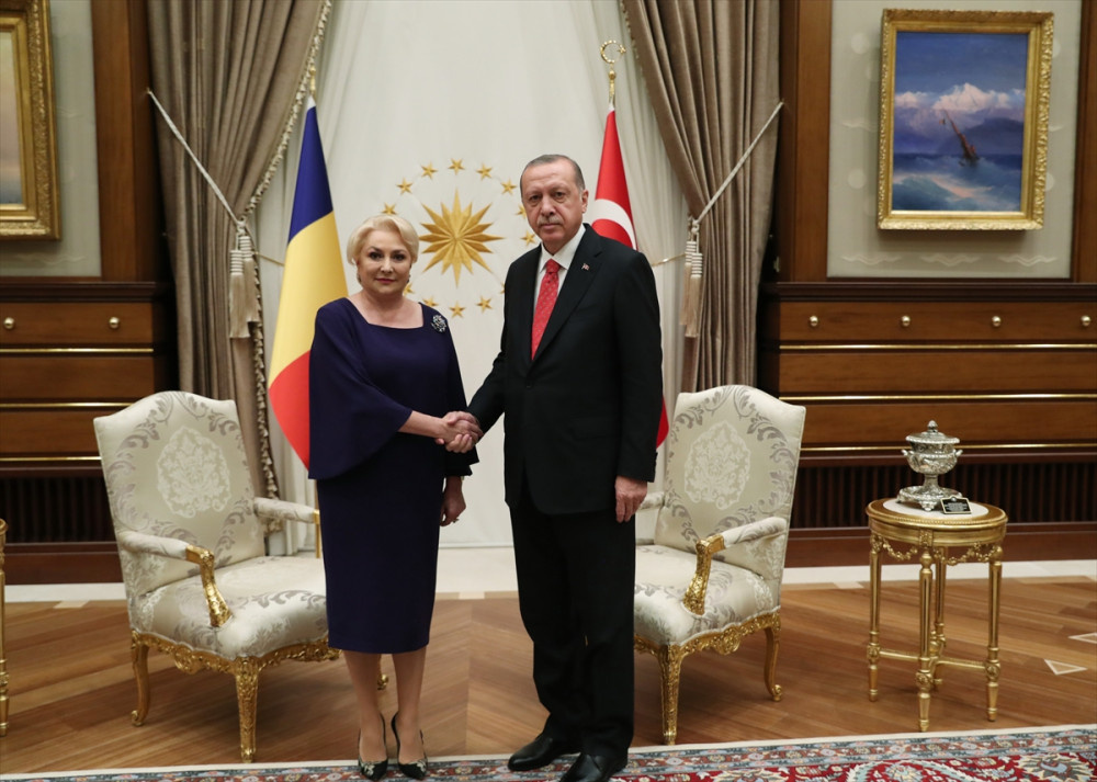 Erdoğan, Romanya Başbakanı Dancıla'yı kabul etti