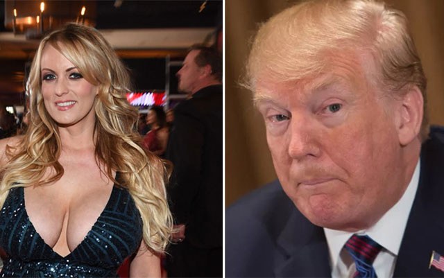 Trump cinsel ilişki yaşadığı porno yıldızıyla fena kavga etti! 'At suratlı' 