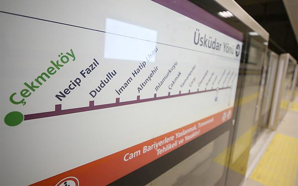 Üsküdar-Ümraniye-Çekmeköy metrosu 2. etap açılıyor