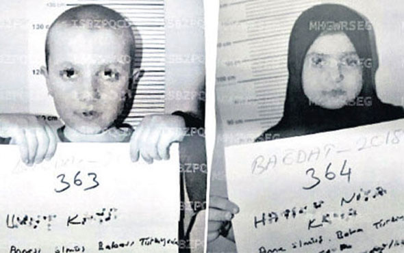 Esir çocuklar kurtarıldı! Anneleri IŞİD'e kaçırmıştı...