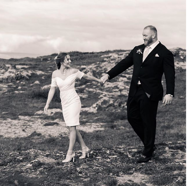 Game of Thrones dizisinin Dağ'ı Hafthor Julius Bjornsson evlendi