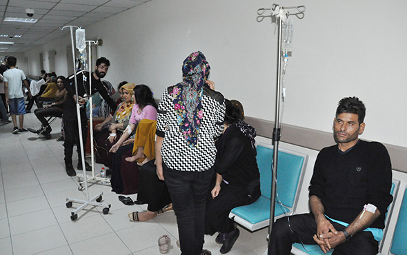 Adana'da yemekten zehirlenen onlarca işçi hastanelere kaldırıldı!