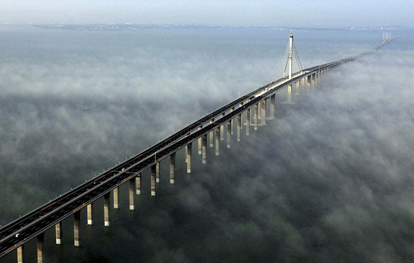 Dünyanın en uzun köprüsü Geçiş ücreti ise...