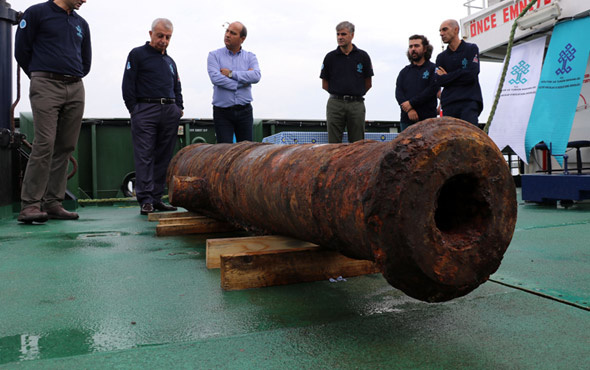 Didim'de 18. yüzyıldan kalma savaş gemisi bulundu! İçinden çıkanlara bakın