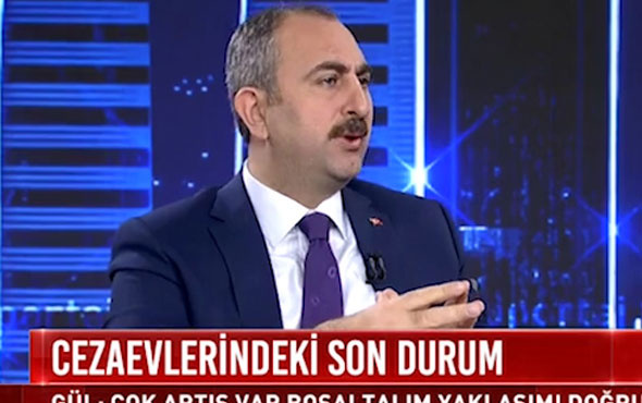 Adalet Bakanı Abdülhamit Gül'den kritik af açıklaması! 