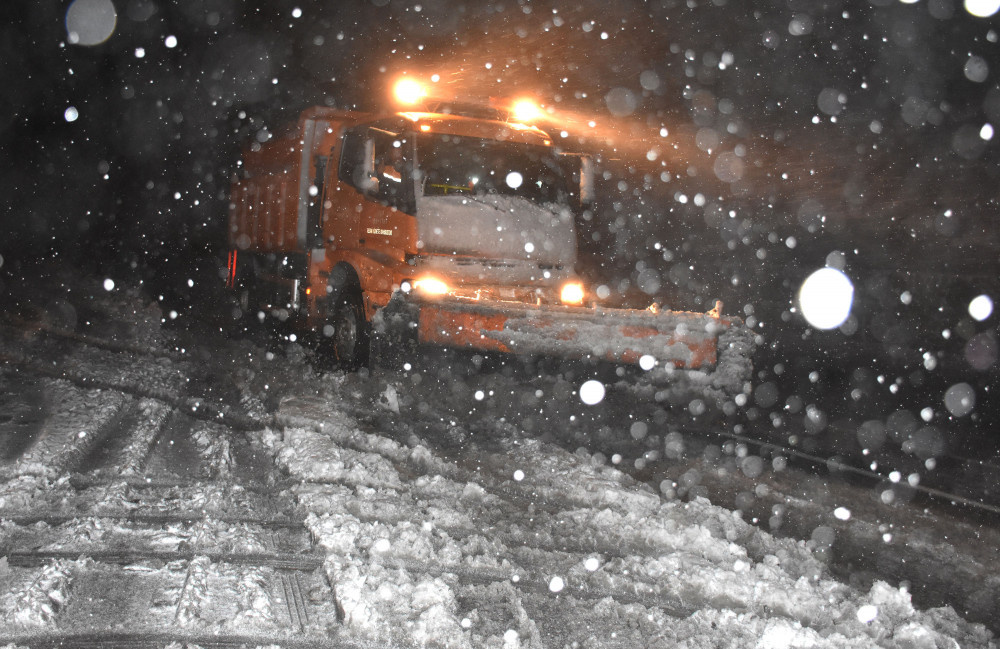 Kar nedeniyle yollar kapandı! Türkiye'den kar manzaraları