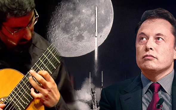 Türk gitarist, SpaceX ile ay seyahatine aday!