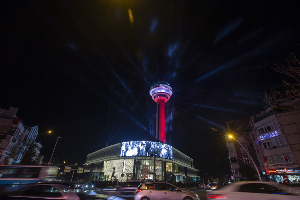 Ankara'nın simgelerinden Atakule yenilendi