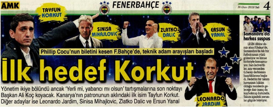 Efsane ikili geliyor! İşte Fener'in hoca adayları