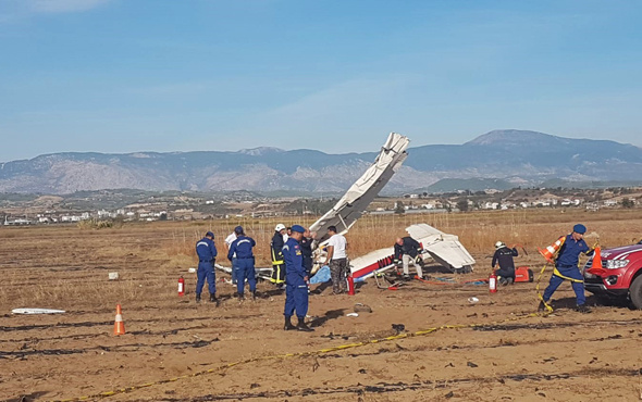 Antalya'da uçak kazası! Kurtarma ekipleri bölgeye gitti