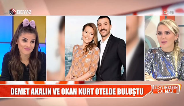 Ece Erken Beyaz TV'de bombayı patlattı Demet Akalın ile Okan kurt tekrar bir arada