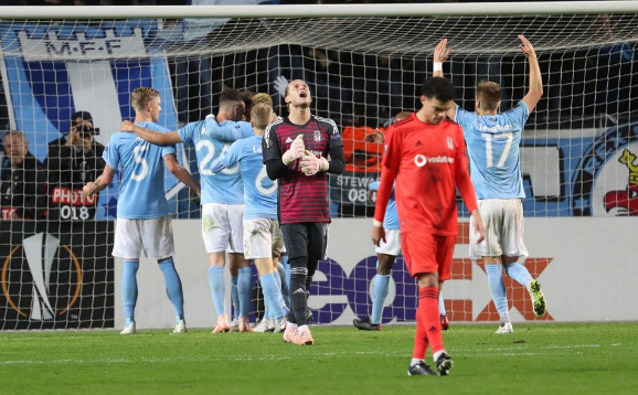 Karius'un Malmö maçında yediği hatalı gol Avrupa'nın dilinde 