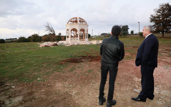 Kocaeli Körfez Belediyesi Kurt Baba Türbesi için yenileme çalışması başlattı