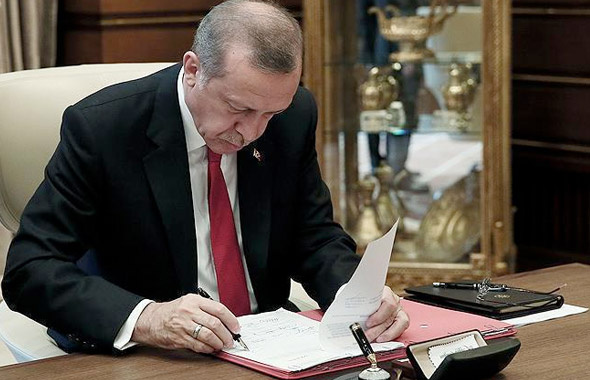 Erdoğan imzaladı gece yarısı flaş atama kararları
