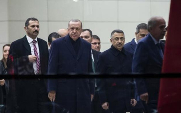 Cumhurbaşkanı Erdoğan Ankara'ya geldi