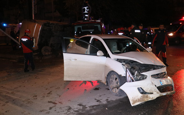 Kazadan sonra bu haldeyken tehdit etti: Kapat parçalarım