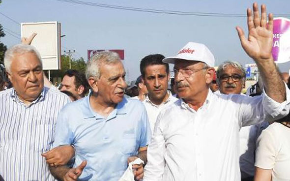 Kılıçdaroğlu ile Ahmet Türk gizlice buluştu yanlarında bir medya patronu vardı