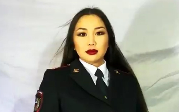 Yakutistan’da polislerin dans videosu sosyal medyayı salladı