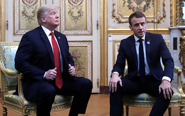 ABD-Fransa gerilimi tırmanıyor: Trump'tan sert sözler!