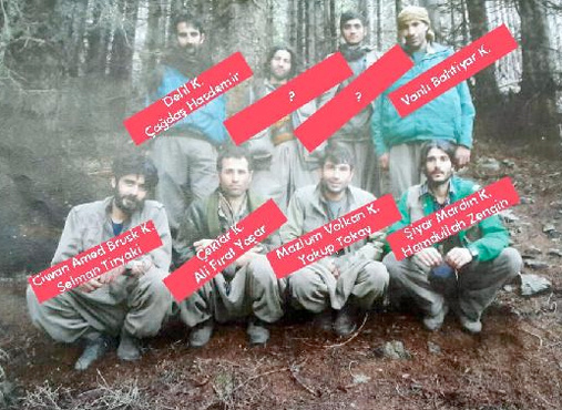 İzmir'den gelip PKK'nın Karadeniz grubunun tamamını temizlediler