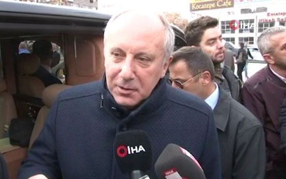 Muharrem İnce'den randevu talebi sonrası konuştu!